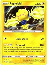 Regieleki | 060/203 (Cosmos Holo) | Holofoil | Miscellaneous Cards & Products Regieleki | 060/203 (Cosmos Holo) | Holofoil | Miscellaneous Cards & Products