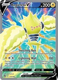 Regieleki V (Full Art) | 175/195 | Holofoil | SWSH12: Silver Tempest