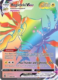 Regieleki VMAX (Secret) | 198/195 | Holofoil | SWSH12: Silver Tempest