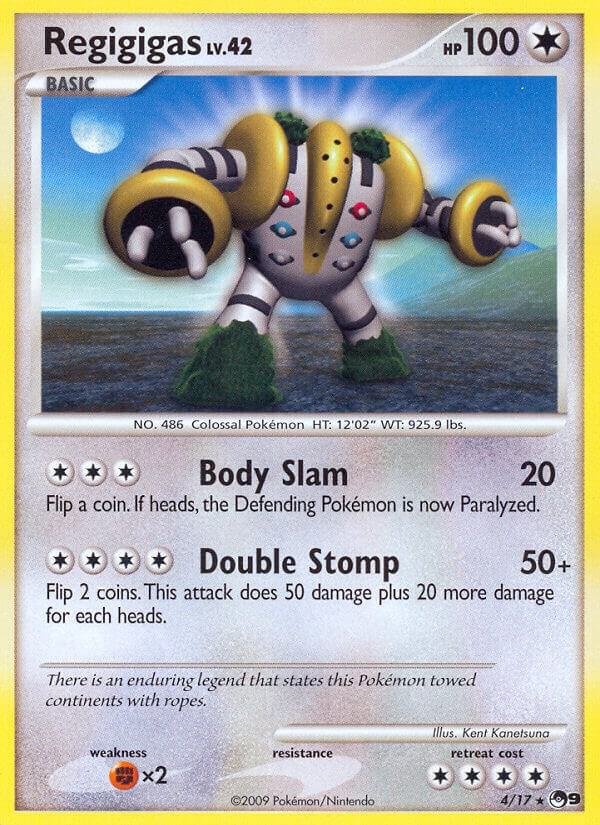 Regigigas 004/017 Holofoil POP Series 9