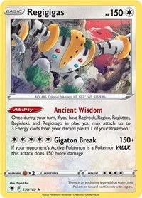 Regigigas | 130/189 | Reverse Holofoil | SWSH10: Astral Radiance