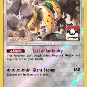 Regigigas 84/111 (League Challenge) [1st Place] 084/111 Reverse Holofoil League & Championship Cards