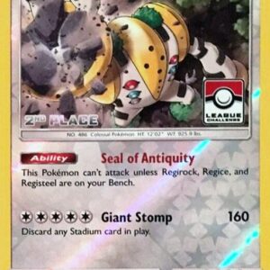 Regigigas 84/111 (League Challenge) [2nd Place] 084/111 Reverse Holofoil League & Championship Cards
