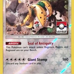 Regigigas 84/111 (League Challenge) [3rd Place] 084/111 Reverse Holofoil League & Championship Cards