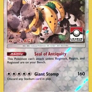Regigigas 84/111 (League Challenge) [4th Place] 084/111 Reverse Holofoil League & Championship Cards