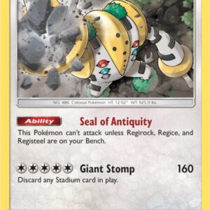 Regigigas 84/111 Reverse Holofoil SM – Crimson Invasion