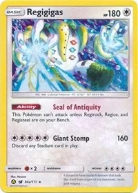 Regigigas | 84a/111 | 084a/111 | Holofoil | Alternate Art Promos