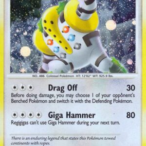 Regigigas DP40 Holofoil Diamond and Pearl Promos