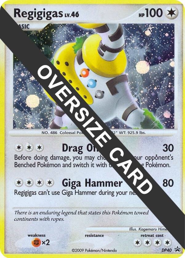 Regigigas DP40 Holofoil Jumbo Cards Regigigas DP40 Holofoil Jumbo Cards