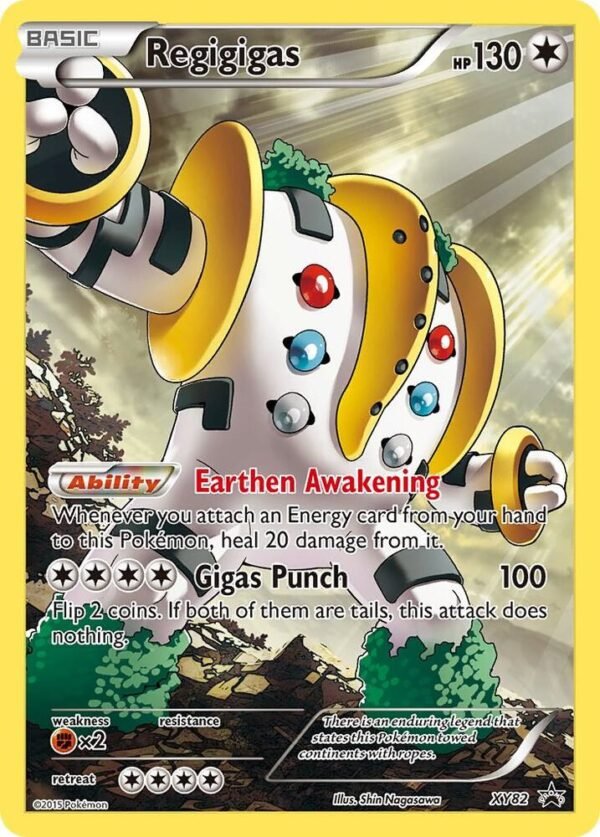 Regigigas (Full Art Promo) XY82 Holofoil XY Promos