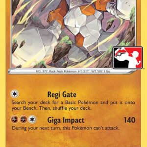 Regirock 075/189 Normal Prize Pack Series Cards