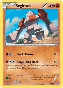 Regirock | 40/98 (XY Ancient Origins) | 040/098 | Holofoil | Deck Exclusives
