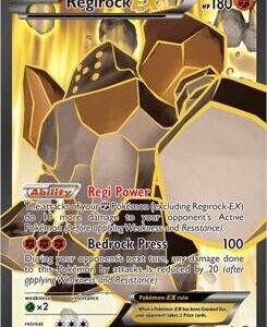 Regirock EX 43a/124 043a/124 Holofoil Alternate Art Promos