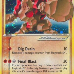 Regirock Star 91/92 Holofoil Legend Maker Regirock Star 91/92 Holofoil Legend Maker