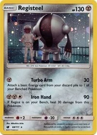 Registeel | 68/111 (Cosmos Holo) | Holofoil | SM Promos