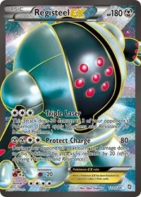 Registeel EX (122 Full Art) | 122/124 | Holofoil | Dragons Exalted