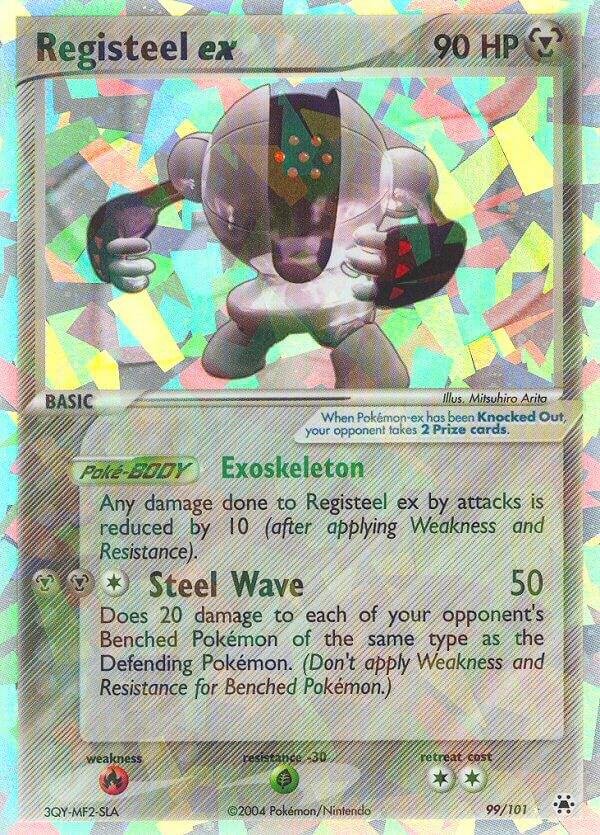 Registeel ex 99/101 Holofoil Hidden Legends Registeel ex 99/101 Holofoil Hidden Legends