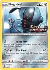 Registeel | SM75 (Prerelease) | Holofoil | SM Promos