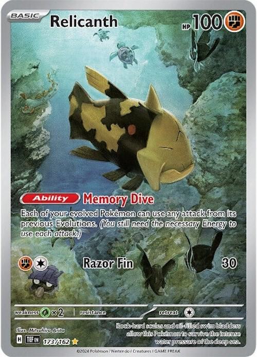 Relicanth 173/162 Holofoil SV05: Temporal Forces