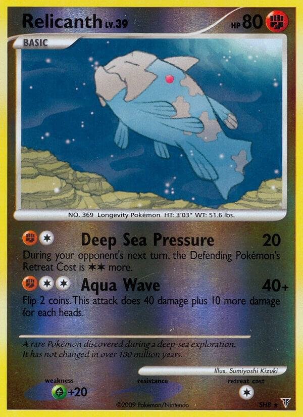 Relicanth (Shiny) SH8 Reverse Holofoil Supreme Victors Relicanth (Shiny) SH8 Reverse Holofoil Supreme Victors