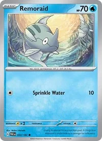 Remoraid | 033/182 | Reverse Holofoil | SV04: Paradox Rift