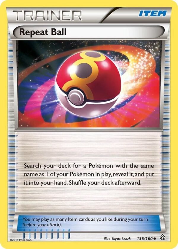 Repeat Ball 136/160 Normal XY – Primal Clash Repeat Ball 136/160 Normal XY – Primal Clash