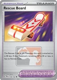 Rescue Board | 159/162 (League Promo) | Reverse Holofoil | League & Championship Cards