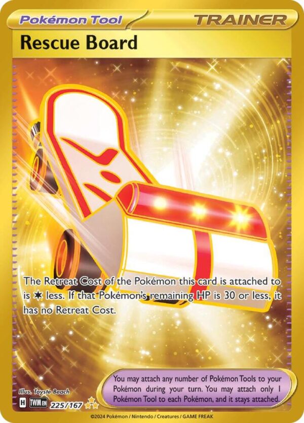 Rescue Board 225/167 Holofoil SV06: Twilight Masquerade
