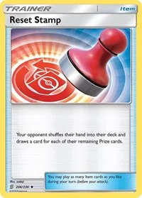 Reset Stamp | 206/236 | Reverse Holofoil | SM - Unified Minds Reset Stamp | 206/236 | Reverse Holofoil | SM - Unified Minds
