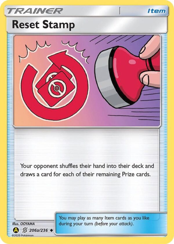 Reset Stamp 206a/236 Normal Alternate Art Promos