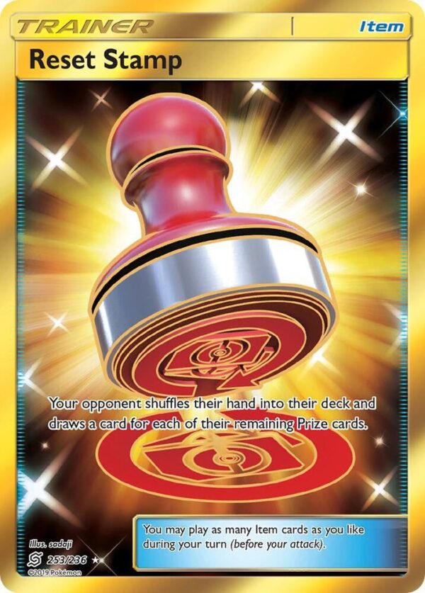 Reset Stamp (Secret) 253/236 Holofoil SM – Unified Minds Reset Stamp (Secret) 253/236 Holofoil SM – Unified Minds