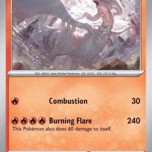 Reshiram 017/094 Holofoil ME02: Phantasmal Flames