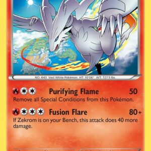 Reshiram 17/116 Reverse Holofoil Plasma Freeze