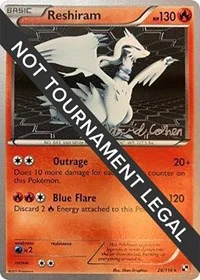 Reshiram | 2011 (David Cohen) | 26/114 | Normal | World Championship Decks