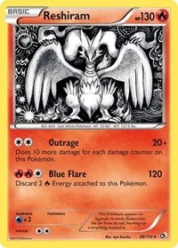 Reshiram | 28/113 | Holofoil | Legendary Treasures