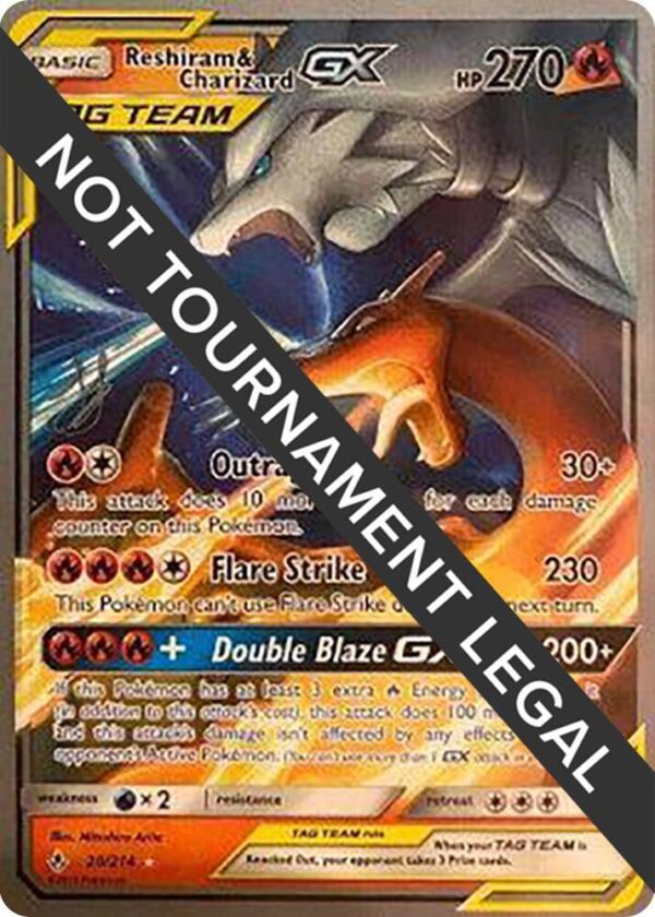 Reshiram & Charizard GX 2019 (Henry Brand) 20/214 Normal World Championship Decks Reshiram & Charizard GX 2019 (Henry Brand) 20/214 Normal World Championship Decks