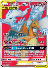 Reshiram & Charizard GX (Full Art) | 194/214 | Holofoil | SM - Unbroken Bonds Reshiram & Charizard GX (Full Art) | 194/214 | Holofoil | SM - Unbroken Bonds