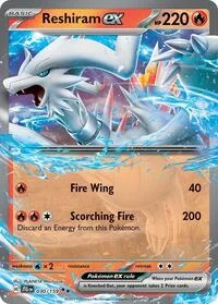 Reshiram ex | 030/159 | Holofoil | SV09: Journey Together Reshiram ex | 030/159 | Holofoil | SV09: Journey Together