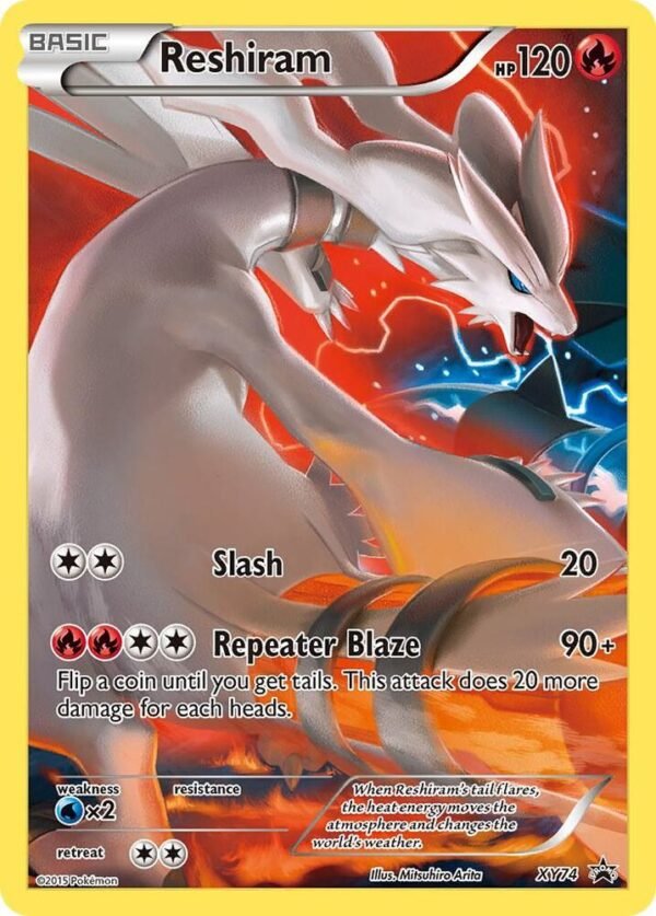 Reshiram (Full Art Promo) XY74 Holofoil XY Promos