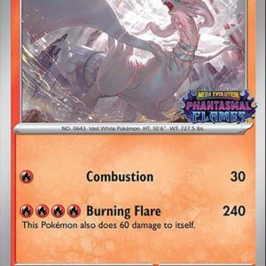 Reshiram (Phantasmal Flames Stamped) 017/094 Holofoil Miscellaneous Cards & Products Reshiram (Phantasmal Flames Stamped) 017/094 Holofoil Miscellaneous Cards & Products