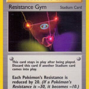 Resistance Gym 109/132 1st Edition Gym Challenge