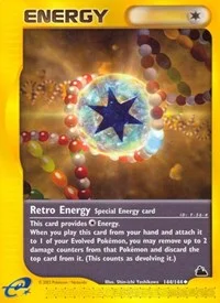 Retro Energy | 144/144 | Reverse Holofoil | Skyridge