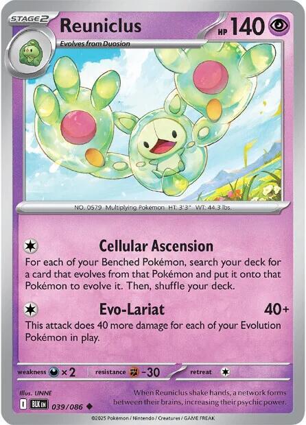 Reuniclus 039/086 Normal SV: Black Bolt