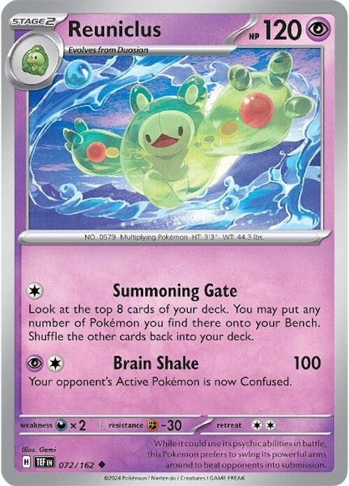 Reuniclus 072/162 Normal SV05: Temporal Forces