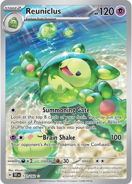 Reuniclus 171/162 Holofoil SV05: Temporal Forces Reuniclus 171/162 Holofoil SV05: Temporal Forces