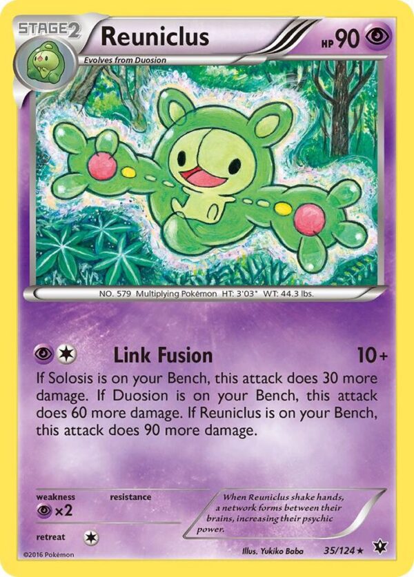 Reuniclus 35/124 Reverse Holofoil XY – Fates Collide