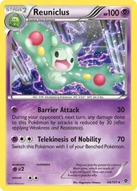 Reuniclus | 44/101 | Reverse Holofoil | Plasma Blast