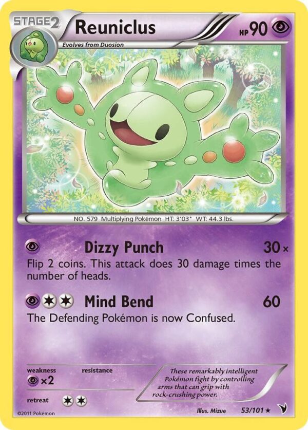 Reuniclus (53) 53/101 Normal Noble Victories