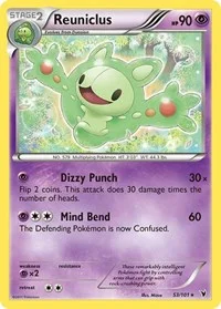 Reuniclus (53) | 53/101 | Reverse Holofoil | Noble Victories