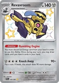 Revavroom | 193/091 | Holofoil | SV: Paldean Fates